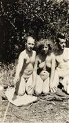 (NUDISM ARCHIVE) Outstanding collection of photographs, albums, letters, and ephemera tracing the lives of a husband and wife who were